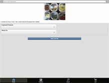 Tablet Screenshot of custommagneticspicerack.com